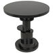 Hugo 28 X 28 inch Hand Rubbed Black Side Table