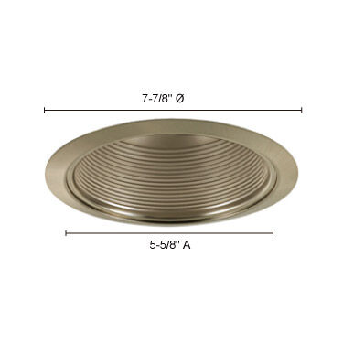 Signature White Recessed Lighting Trim