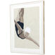 Figurative Collection Blue Framed Art