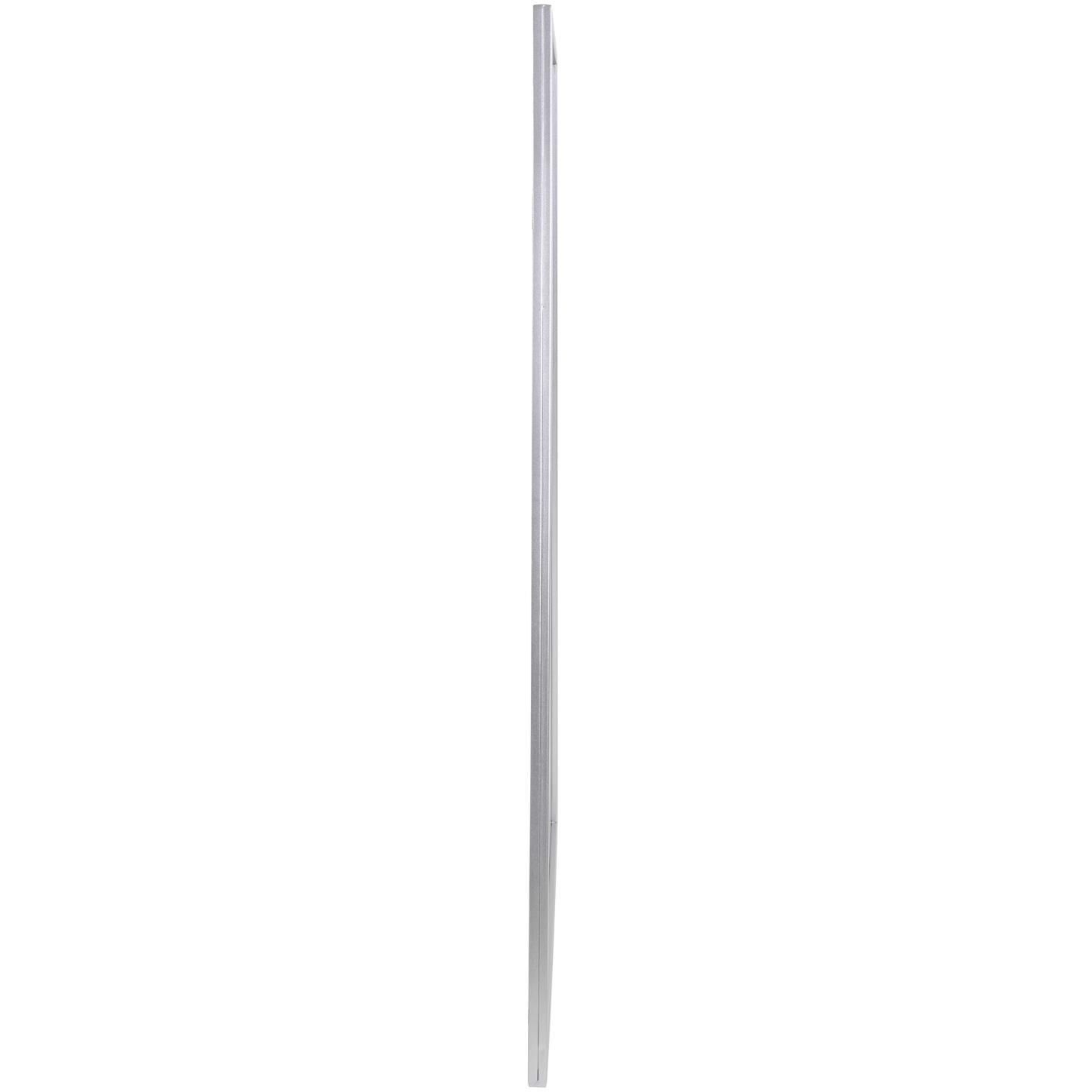 Ezra 47.5 X 30 inch Silver Mirror