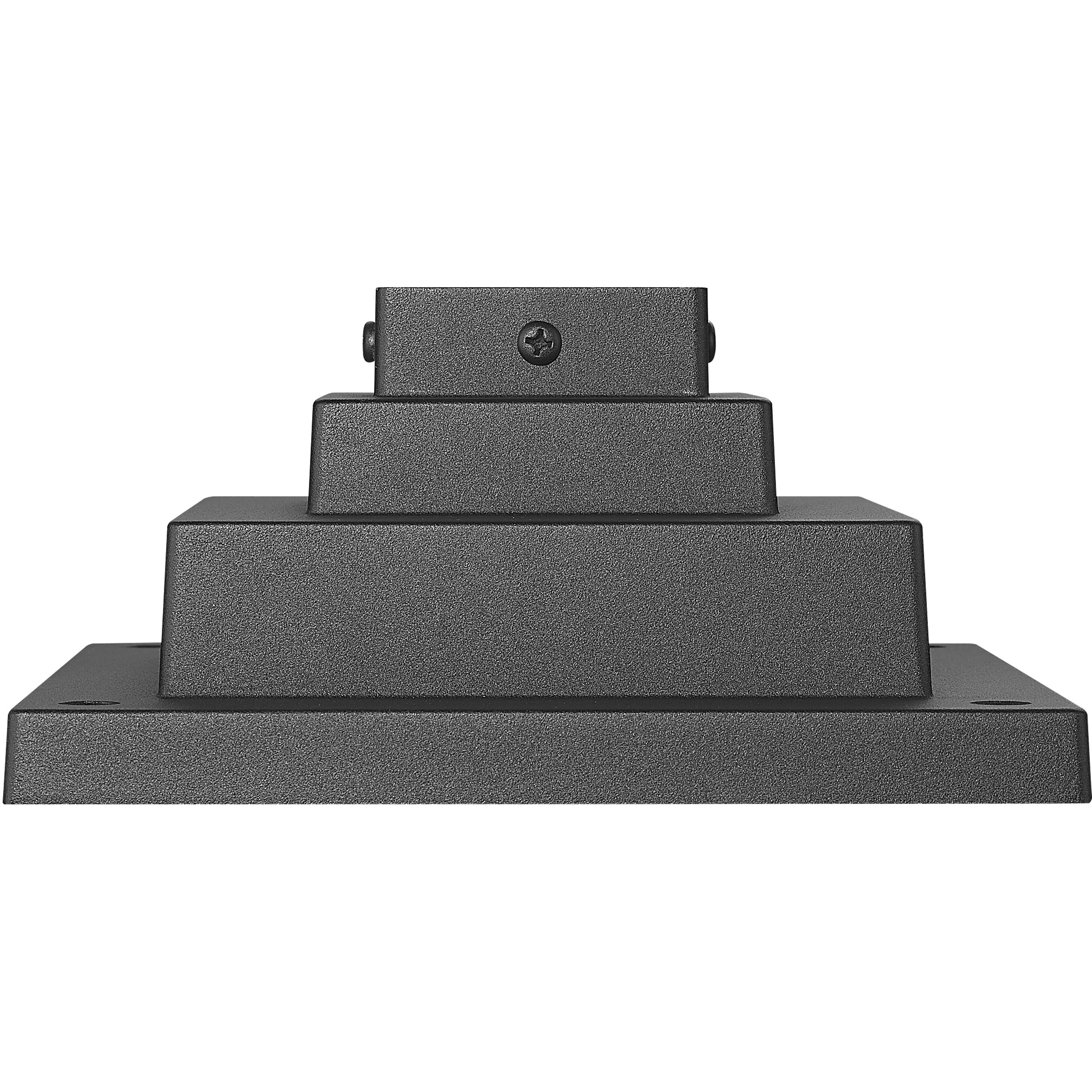 Pier Mounts 9 inch Sand Black Outdoor Posts and Hardware in Soft Sand Black