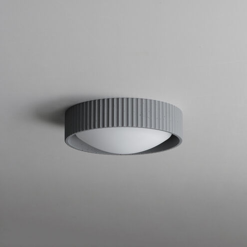 Souffle LED 10.5 inch Gray Flush Mount Ceiling Light