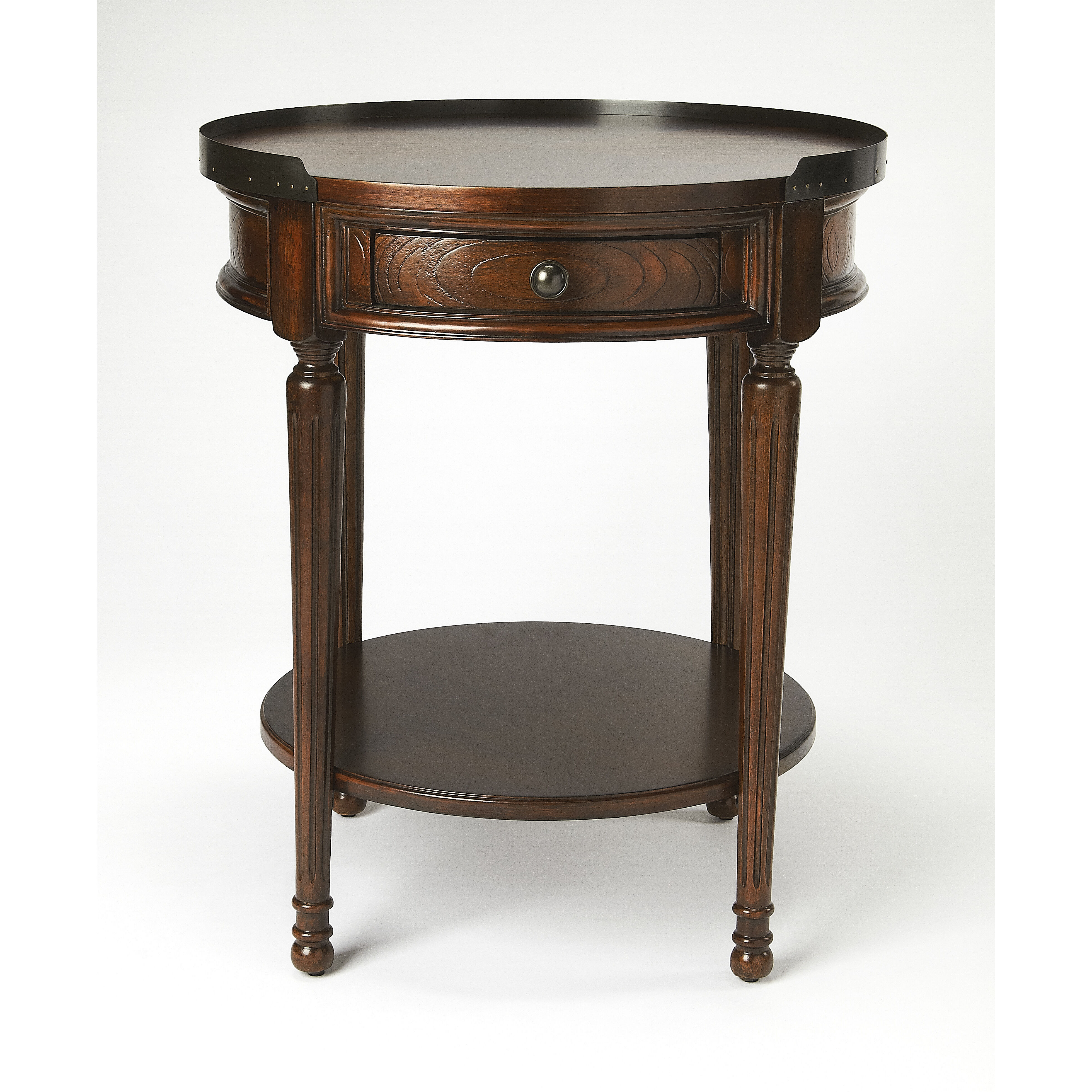 Sampson  26 X 22 inch Plantation accent Table