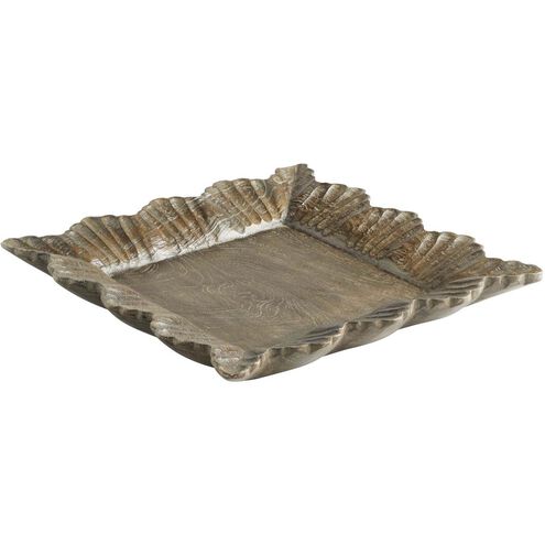 Lorenza Brown Tray, Small