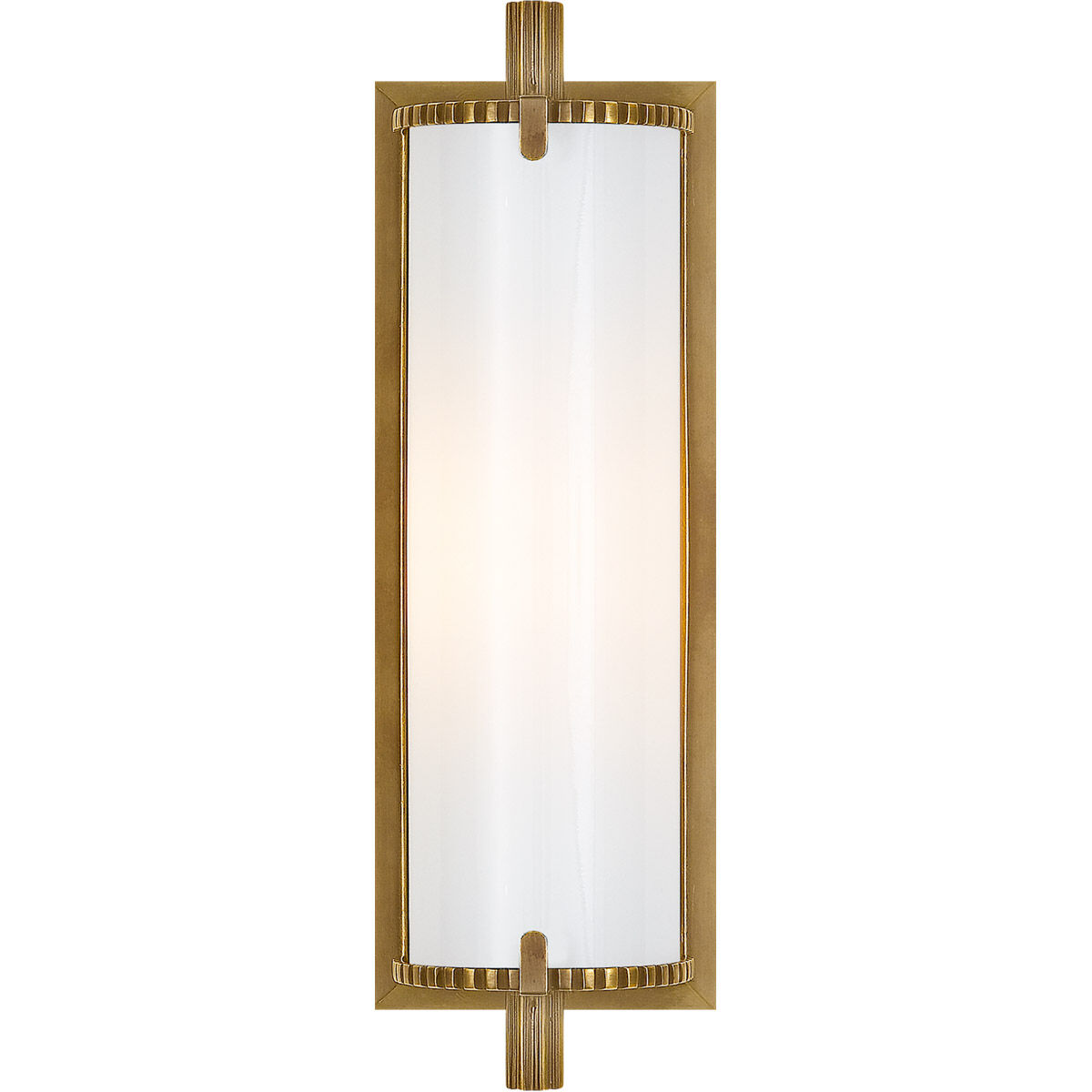 Thomas O'Brien Calliope2 1 Light 4 inch Hand-Rubbed Antique Brass Bath Light Wall Light