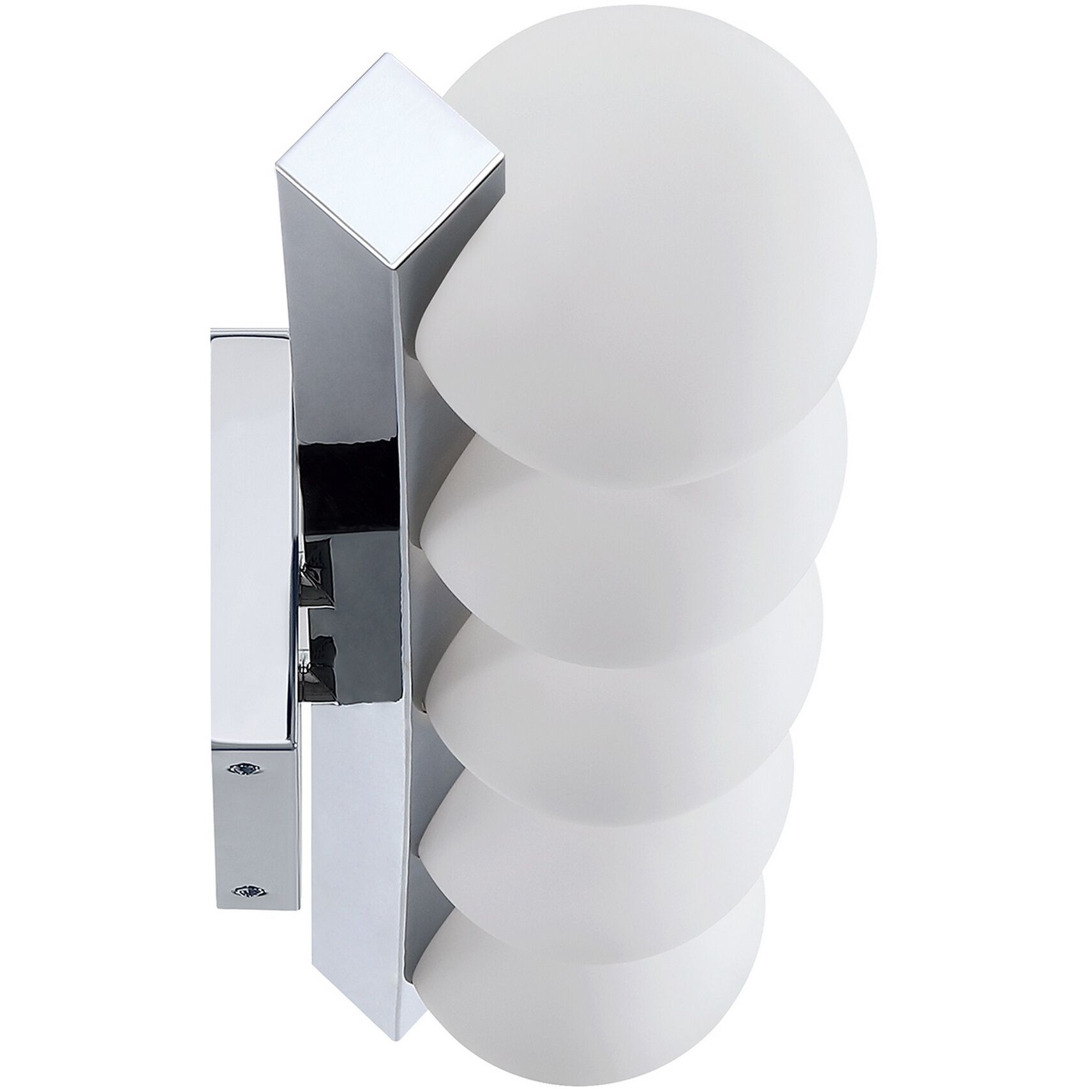 Orbitron 10 Light 35 inch Chrome Vanity Light Wall Light