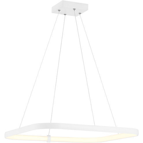 Ravello LED 24 inch Matte White Pendant Ceiling Light