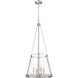 Prescott 4 Light 18 inch Brushed Nickel Pendant Ceiling Light