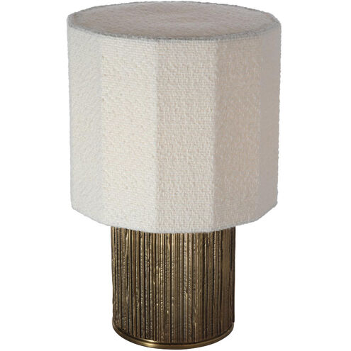 Anne-Marie Barton Fumar 17.5 inch 15.00 watt Ridged Tombac Table Lamp Portable Light