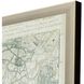 Vintage Collection Green Framed Art
