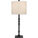 Lohn 29.5 inch 150 watt Mole Black Table Lamp Portable Light