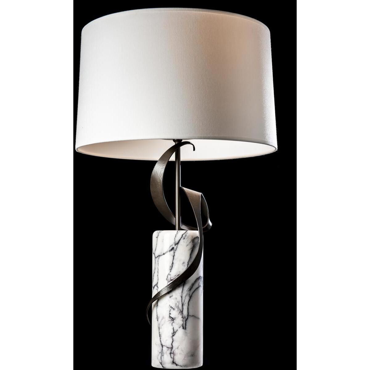 Rivulet 31.1 inch 60 watt Dark Smoke Table Lamp Portable Light