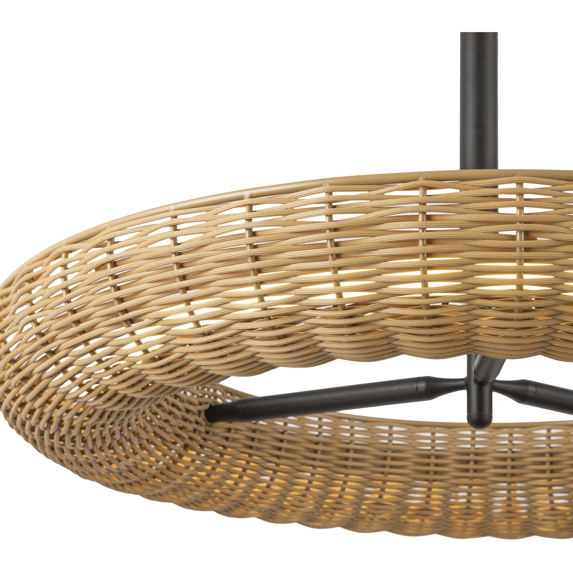 Alora Mood Maris LED 24.13 inch Matte Black Chandelier Ceiling Light