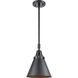 Franklin Restoration Appalachian LED 8 inch Matte Black Mini Pendant Ceiling Light