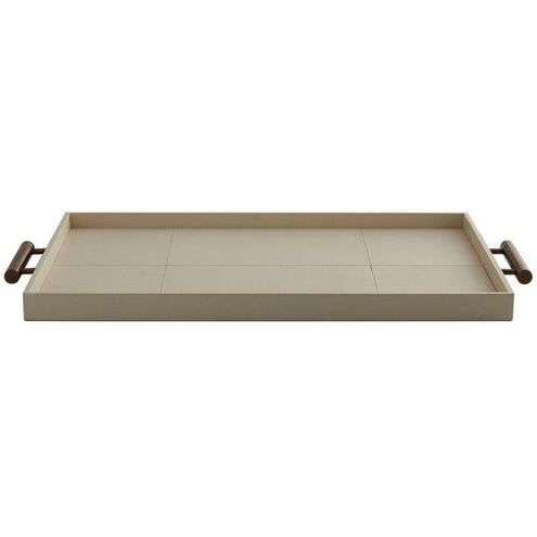 Maxwell 25 X 1.5 inch Ivory Tray