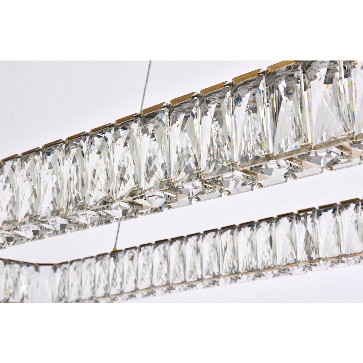 Monroe 1 Light 50 inch Gold Pendant Ceiling Light