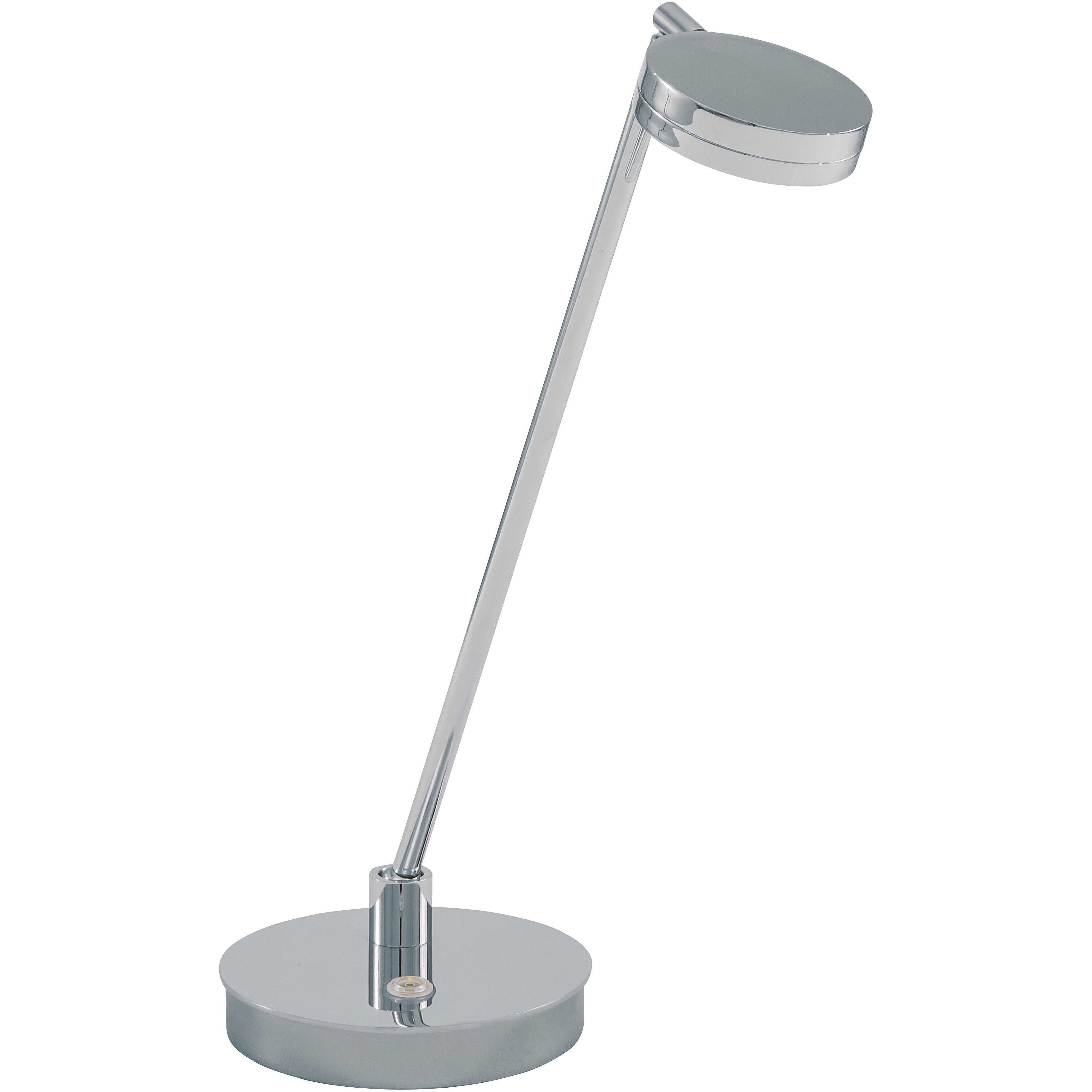 George's Reading Room 18.75 inch 8.00 watt Chrome Table Lamp Portable Light, Pharmacy