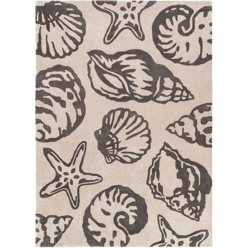 Cosmopolitan 156 X 108 inch Beige, Charcoal Rug