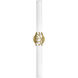 Lyra LED 31 inch Lacquered Brass Vanity Light Wall Light, Vertical