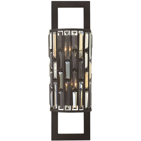 Gemma LED 8 inch Vintage Bronze Sconce Wall Light