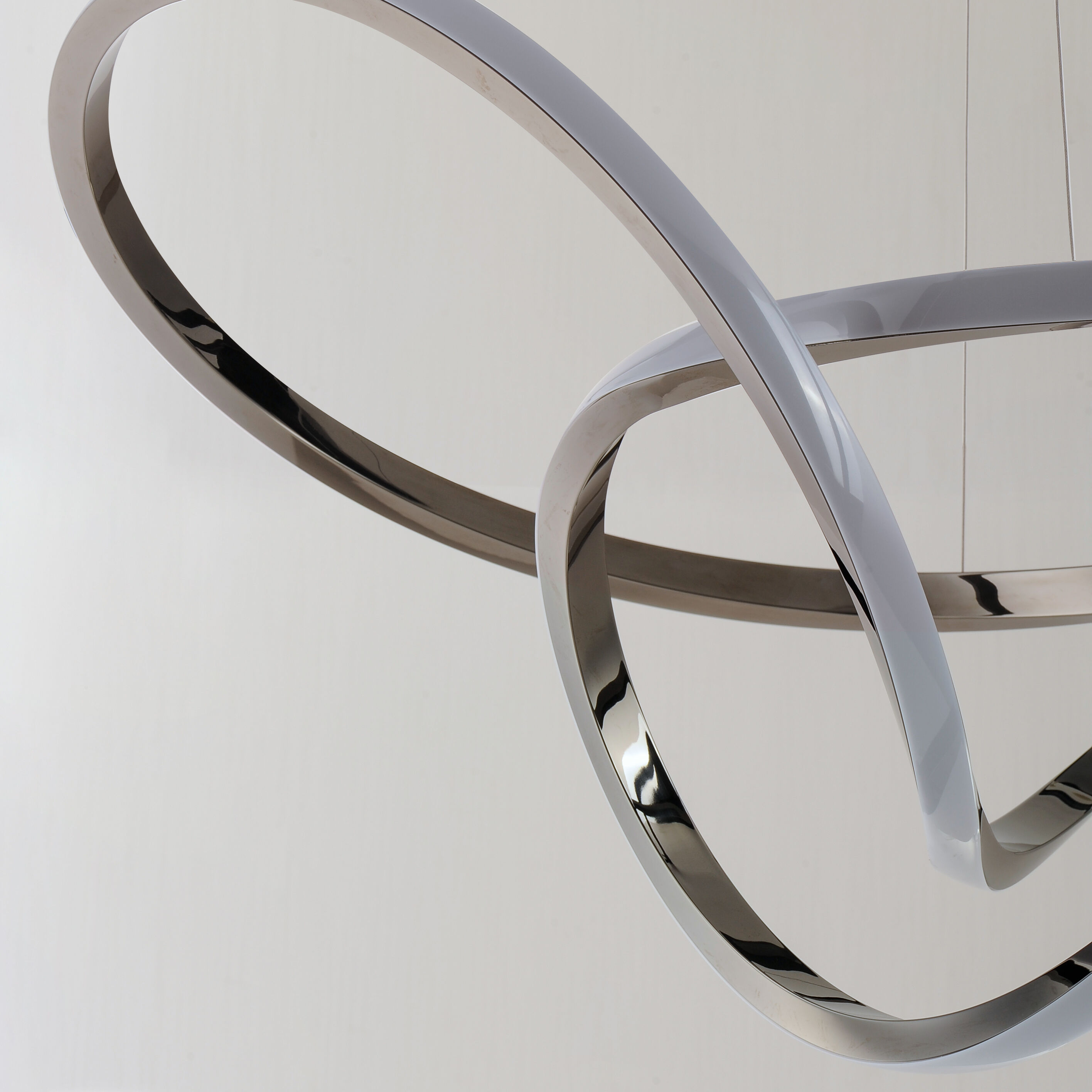 Chrome effect pendant ceiling light hotsell