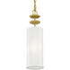 Brookdale 1 Light 5.13 inch Soft Gold Mini Pendant Ceiling Light