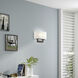 ADA Wall Sconces 2 Light 13 inch Bronze ADA Medium ADA Sconce Wall Light, Medium
