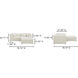 Lowtide Nook White Modular Sectional