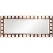 Magnus 85 X 36 inch Copper Trim Wall Mirror