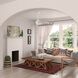 Margo 44 inch Matte Black with Golden Maple Blades Ceiling Fan