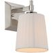 Yep Brilia 1 Light 5.5 inch Polished Nickel Wall Sconce Wall Light