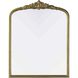 Naomi 42 X 33 inch Antique Brass Mirror