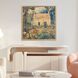 Paragon Yellow and Blue and Green and Pink Framed Art