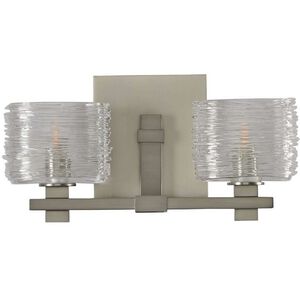 Clearwater LED 13.5 inch Satin Nickel Vanity Light Wall Light
