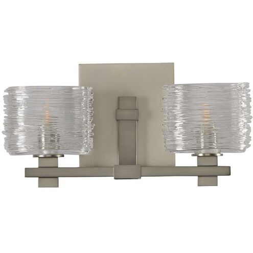 Clearwater LED 13.5 inch Satin Nickel Bath Vanity Wall Light