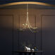 Palmela 6 Light Champagne Bronze Chandelier Ceiling Light