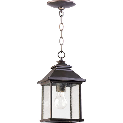 Pearson 1 Light 7 inch Oiled Bronze Outdoor Pendant