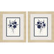 Indigo Sketch Blue Framed Art, Propac