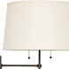 Averill 58 inch 100 watt Oil Rubbed Bronze Floor Lamp Portable Light