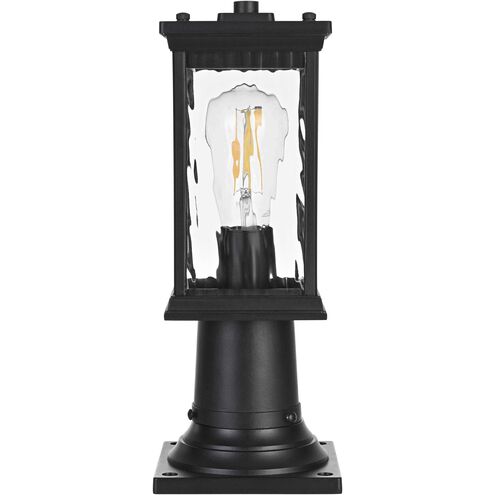Mascher 1 Light 14 inch Black Outdoor Post Light