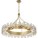 Marbella 14 Light 36 inch Gold Shimmer Chandelier Ceiling Light