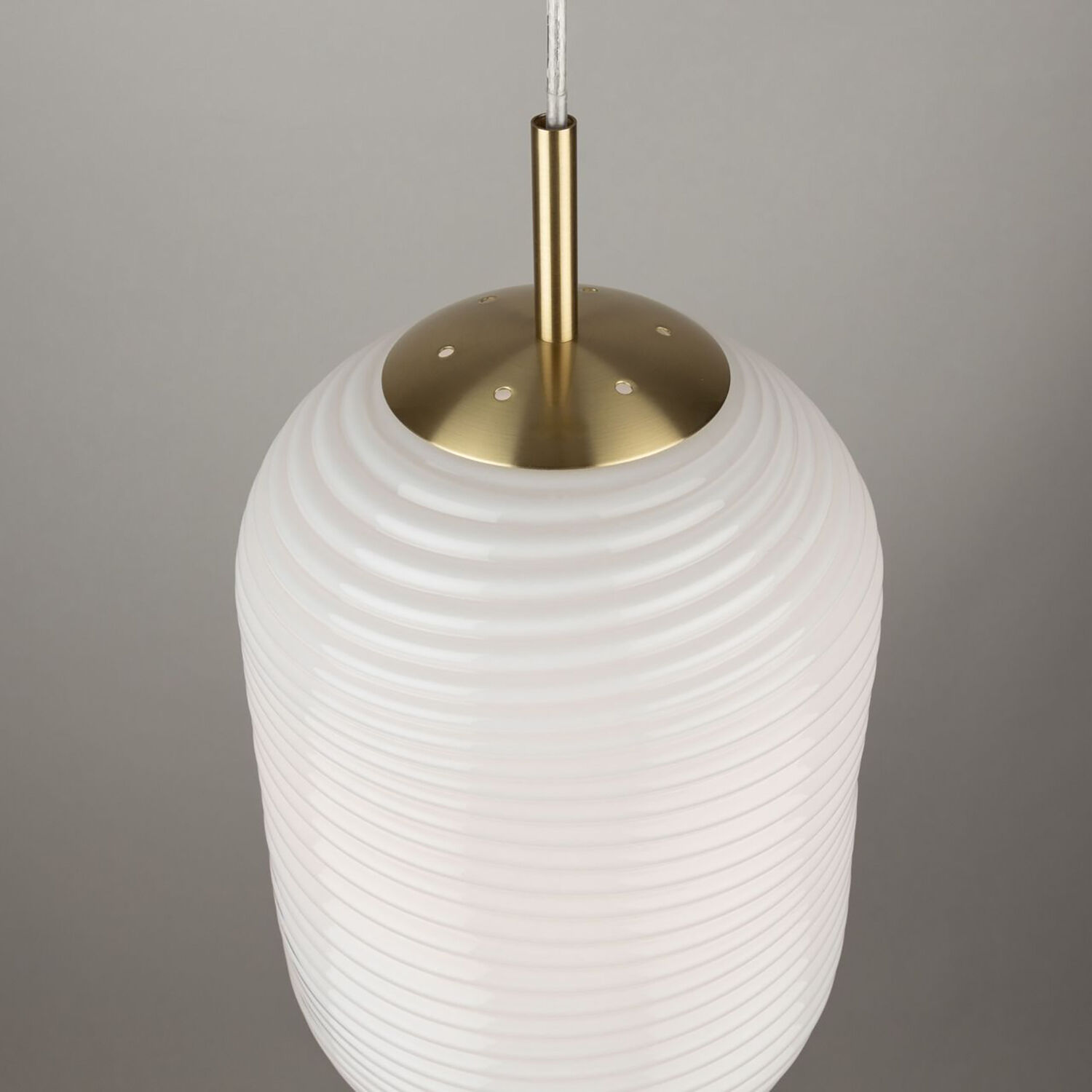 Vita LED 8.6 inch Brass Pendant Ceiling Light