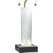 Jasper 32 inch 60 watt Black and White Table Lamp Portable Light in Black/White