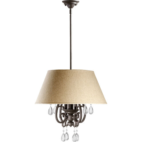 Anders 4 Light 20 inch Oiled Bronze Pendant Ceiling Light