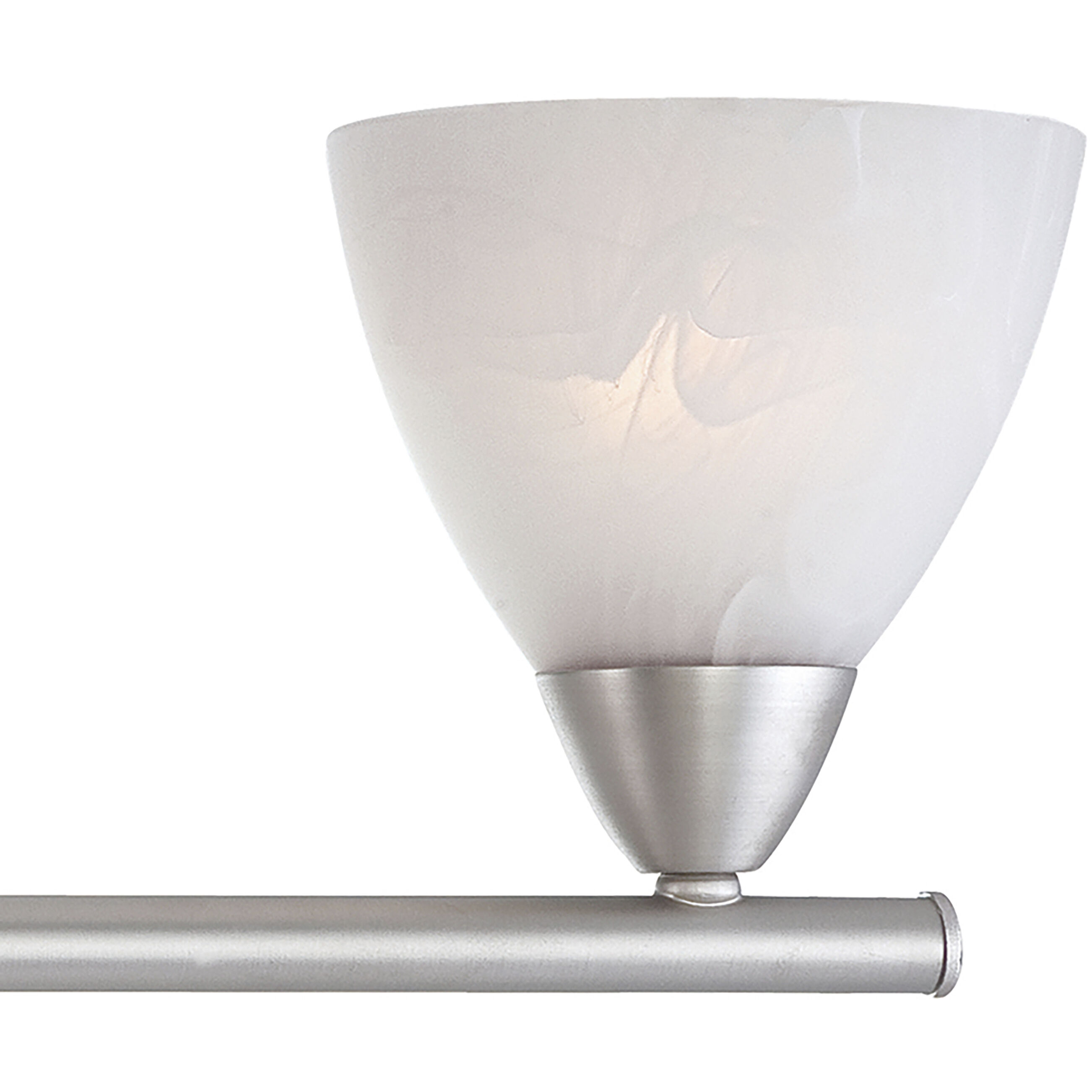 Tia 4 Light 30.75 inch Matte Nickel Vanity Light Wall Light