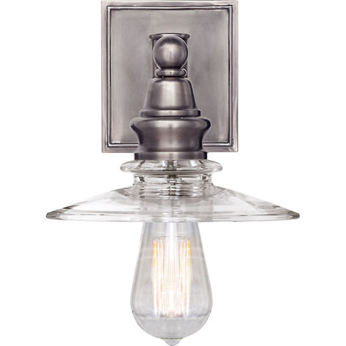Chapman & Myers Covington 1 Light 7.75 inch Antique Nickel Bath Sconce Wall Light