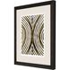 Abstract Collection Brown Framed Art