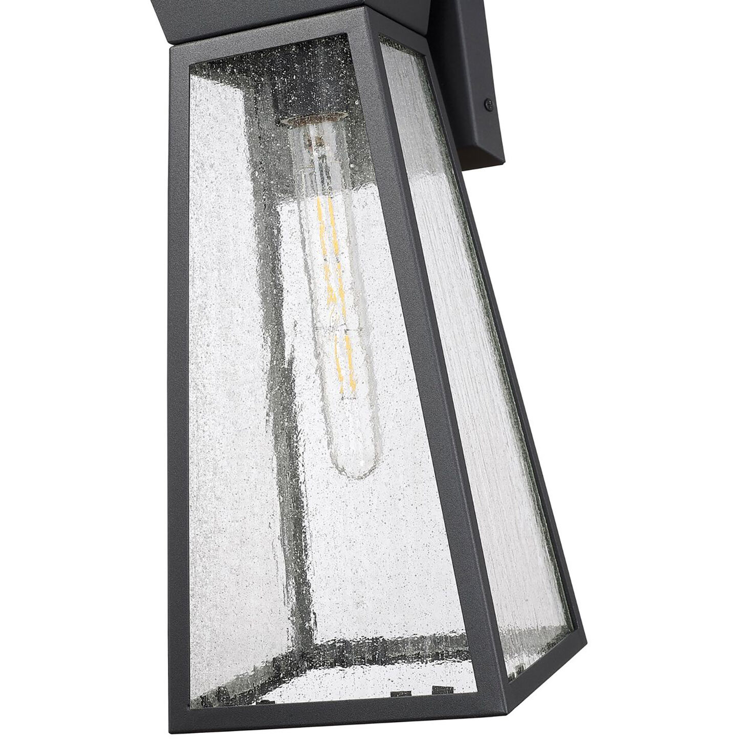 Lucian LED 17 inch Black Outdoor Wall Light
