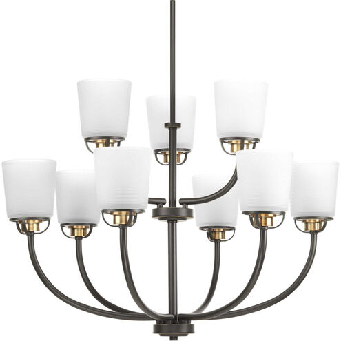 West Village 9 Light 31 inch Antique Bronze Chandelier Ceiling Light, Design Series