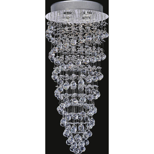 Double Spiral Flush Mount Ceiling Light